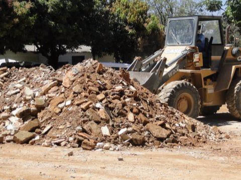 entulho para aterro em São Luís do Maranhão